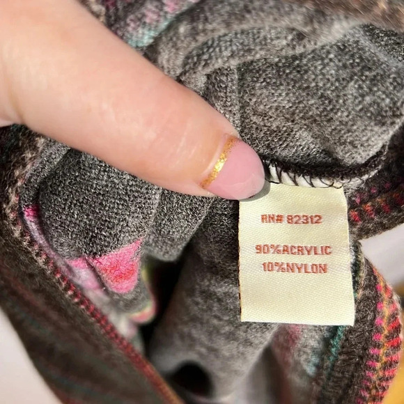 ARYEH Boho Artsy Peasant Floral Print Lace Crochet Mixed Media Long Sleeve Dress - Picture 8 of 10